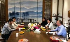 白坭镇委书记何海虹到成都天啸可持续发展战略有限公司走访调研
